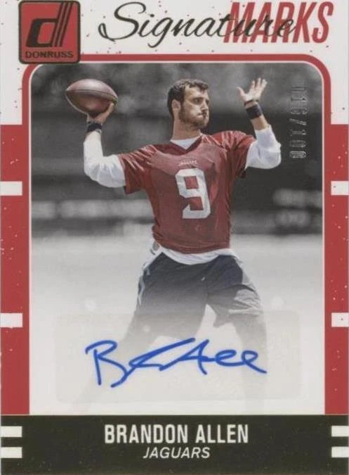 2016 Donruss Brandon Allen #91