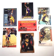 KOBE BRYANT / 6 Card Lot/ L.A. Lakers / Nm-Mint? +Coupon