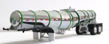 DCP 1/64 chrome/clack Polar center drop tank trailer new no box