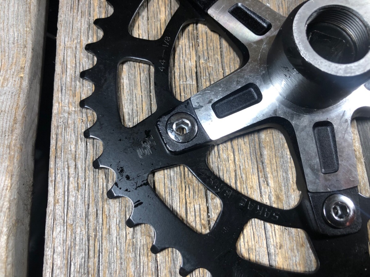 OLD SCHOOL BMX SR SAKAE CUSTOM CRANKSET DRIVE SIDE 165MM OLD SCHOOL BMX SR SAKAE CUSTOM CRANKSET DRIVE SIDE 165MM