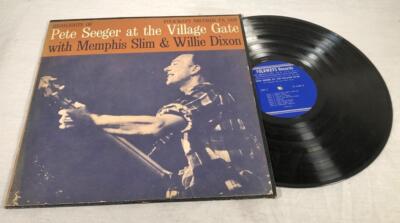 1960 LP FOLKWAYS RECORDS FA 2450 PETE SEEGER AT THE VILLAGE GATE