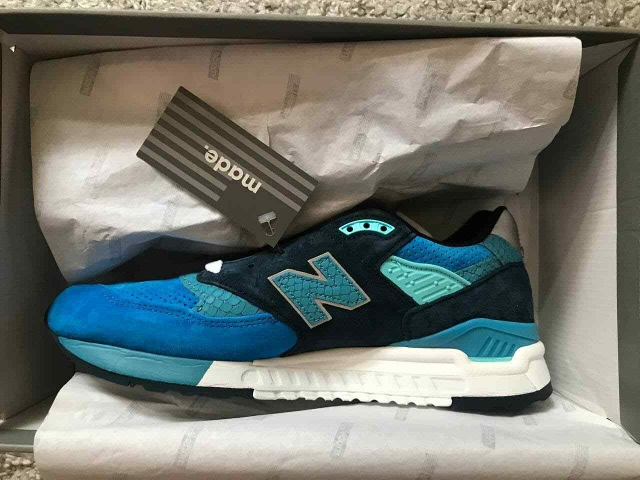 New Balance 998 Fishing Blue Men\u0026#039;s sneakers 9.5 US M998NE Made in USA  | eBay