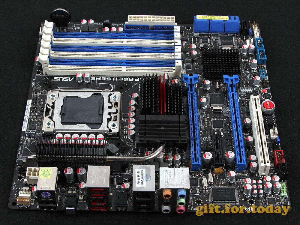 Original ASUS RAMPAGE II GENE Intel X58 Motherboard LGA 1366 DDR3 mATX