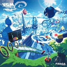 Chuck None - VGM Essentials - Blue Green Marble Color Vinyl LP - Brand New