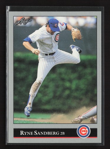 1992 Blatt #317a Ryne Sandberg Chicago Cubs