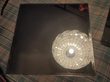 Vintage Square Beveled glass pieces 16" x16" -small chip on edge
