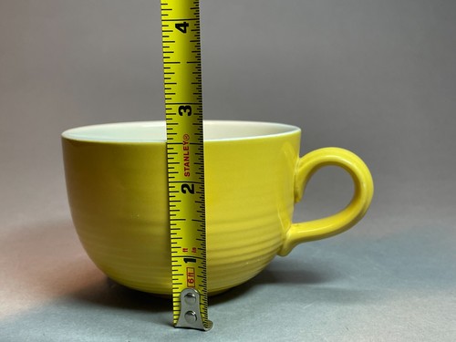 Vintage Yellow Max Schonfeld Sierra Coffee Cup - Ironstone - Picture 9 of 12