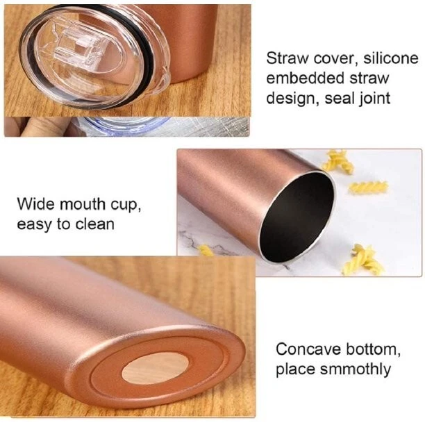Tumbler Set stainless Steel Skinny Double Wall Slim Insulated Travel Tumbler Tumbler Set stainless Steel Skinny Double Wall Slim Insulated Travel Tumbler