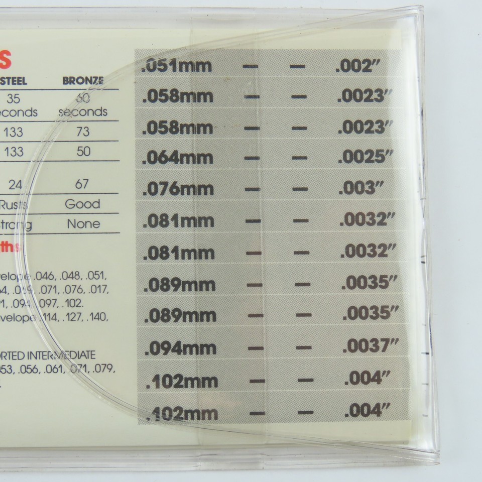 Horolovar 400Day Clock Suspension Spring Assortments eBay