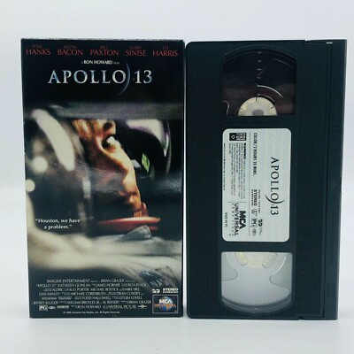 Appollo 13, Tom Hanks, 1995, VHS