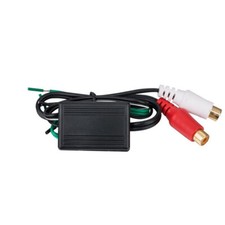 2/4PCS Speaker to 2 RCA Line Output Converter IN/OUT High/Low for Car Audio G7V9