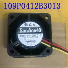 Sanyo 109P0412B3013 DC12V 0.28A 4028 4CM 3-Wire Server Cooling Fan