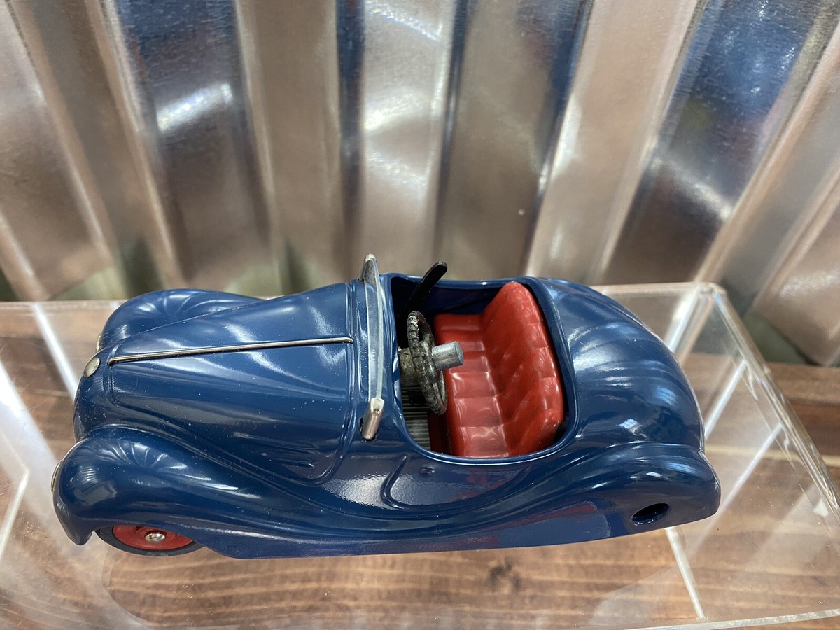 Schuco Replica Akustico 2002 Wind-Up with Key in Box - Royal Blue