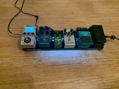 ONLINE-LEDS.COM Pedalboard LED Lichtstreifen cool weiß SOLO Gitarreneffekte Pedaltrain Rockboard