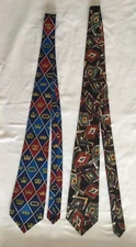 Vintage Appointed Apparel From Living Episties Mens Neckties 100% Polyester (2)
