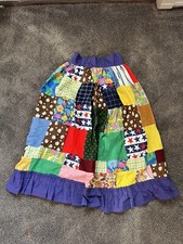 VINTAGE PATCHWORK SKIRT 60s