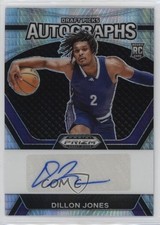 2024-25 Panini Prizm Draft Picks Hyper Dillon Jones #DPA-DLJ Auto 8d2