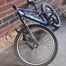 Falcon Cobalt 20in Blue Kids Mountain Bike 6 Speed.