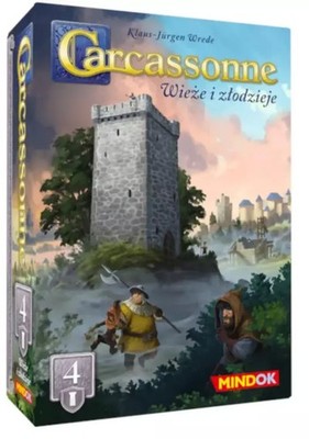 Carcassonne. Dodatek 4. Wieże i złodzieje, wersja polska - Bard Centrum Gier