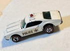 WOW  RARE 1973 Police Cruiser OLDS 442 ORIGINAL White Color  Redline HotWheels