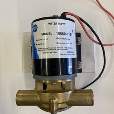 Jabsco 18660-0121 Marine Water Puppy Bilge/Sump Flexible Impeller Pump (380-G...