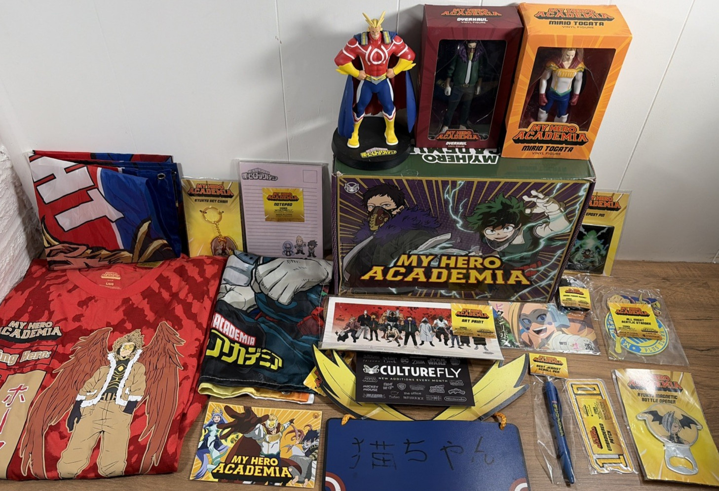 My Hero Academia Overhaul & Deku Culturefly Subscription Bundle Box w/ L Shirt-image