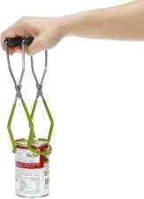 Canning Jar Lifter Tongs Stainless Steel Jar Lifter with Grip Handle for Safe an