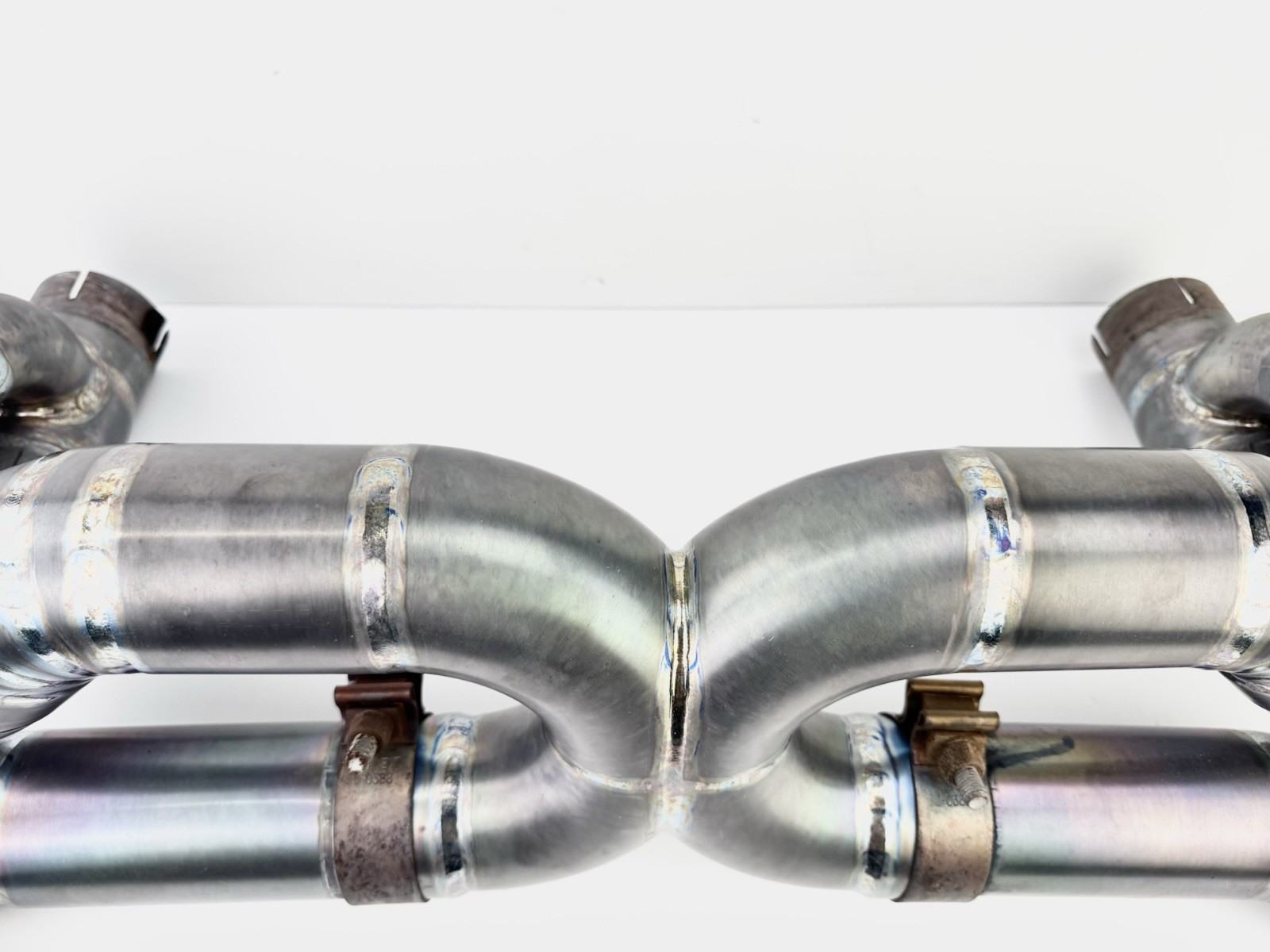 ✅ 2016 - 2019 Ferrari 488 GTB F8 Exhaust Fi X-pipe Titanium Axle Back Muffler