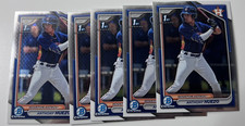2024 1st Bowman Chrome Anthony Huezo 5 Card Rookie Lot #BCP-108 Astros RC