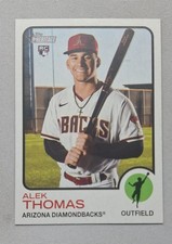 2022 Topps Heritage High Number - Alek Thomas #597 (RC)