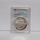 2016 $1 American Silver Eagle PCGS MS70 First Strike 30th Anniversary Toning