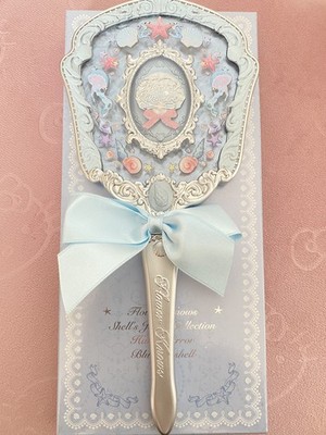 Flower Knows Shell's Jewel Collection Blue Seashell Bow Hand