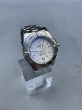 Lovely Breitling Colt Oceane Chronometer Quartz Ladies Vintage Watch 33mm