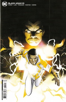 BLACK ADAM #10 of 12 (2022) LEE GARBETT CARDSTOCK VARIANT ~ UNREAD NM