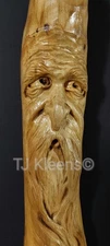 Carving Woodspirit Gnome Old Man Wizard Tree Face
