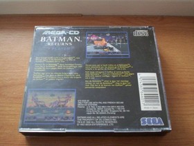 Batman Returns Sega Mega Cd UK Pal Used Good Condition