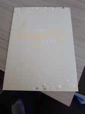 Life Begins Here Card & Envelope