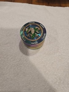 Grinder Stainless Steel Zinc Alloy Grinder Crusher Large Metal for Spice Herb