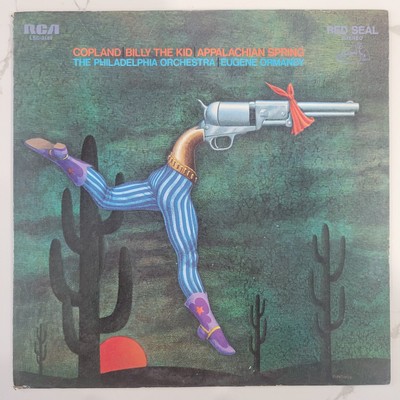 Copland - Billy The Kid / Appalachian Spring Vinyl LP - RCA Red Seal LSC-3184