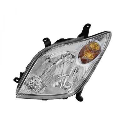 New Headlight For 2004-2005 Scion xA Left Driver Side Chrome Housing Clear Lens