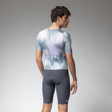 Ale Fahrrad Skinsuits Herren grau - Argon PR-E Kurzarm Sommer - L26132812