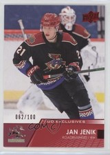 2021-22 Upper Deck AHL Exclusives 62/100 Jan Jenik #20 0pg4