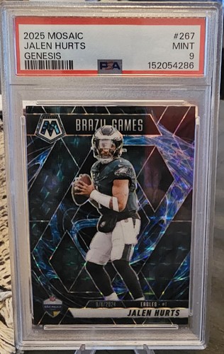 2025 Panini Mosaic - International Games Jalen Hurts #267 Genesis Mosaic Prizm