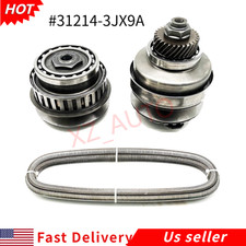 RE0F11A JF015E For Nissan Sentra 2013-Up Pulleys and Belt Set 31214-3JX9A 