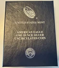 2017-W American Silver Eagle $1 Burnished Uncirculated 1oz Silver OGP EstateCoin