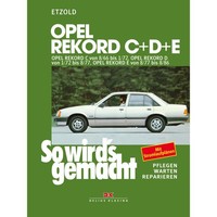 Opel Rekord C 1966-1972 Benziner So Wird's Gemacht Werkstatthandbuch Etzold