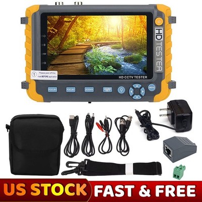 CCTV Tester 8Mp Tvi Cvi Cvbs Cctv Tester Analog Security Camera Tester Monitor
