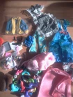 Barbie Doll  Clothing Shoes Accessories Lot of 40 some vintage