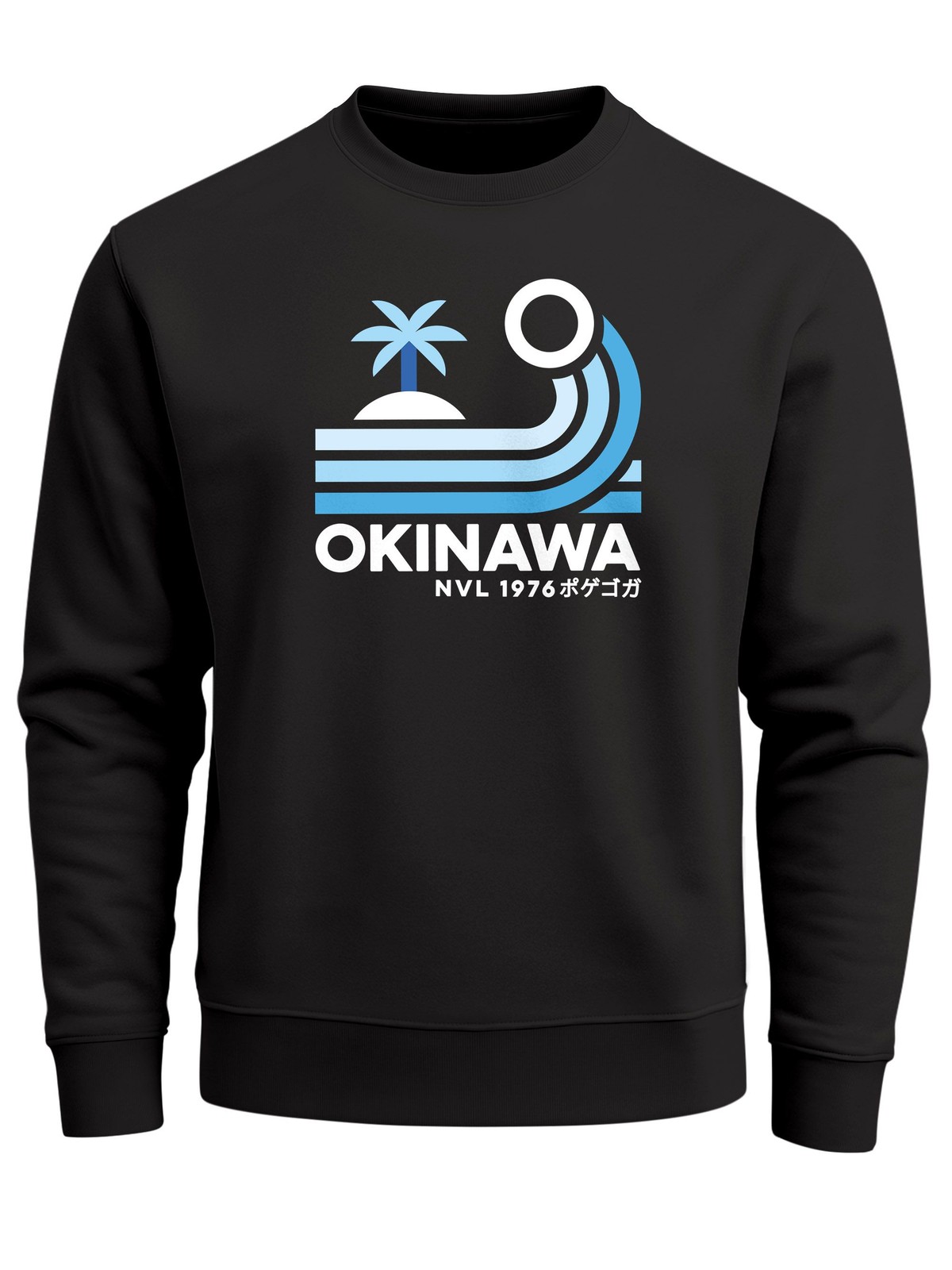 Herren Frontprint mit - Palme 7490₽