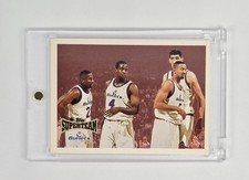 1996-97 Topps Washington Bullets Super Teams CHRIS WEBBER JUWAN HOWARD MURESAN 